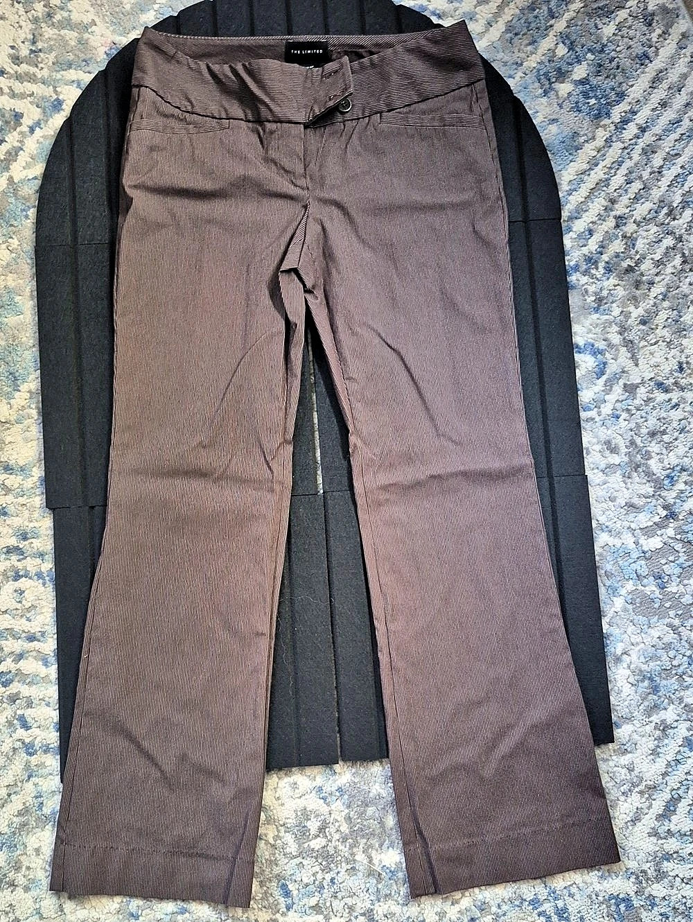 The Limited Drew Fit Pants Straight Leg Brown